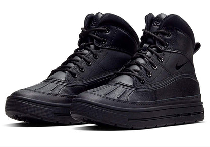 Big Kid's Nike Woodside 2 High Black/Black-Black (524872 004)