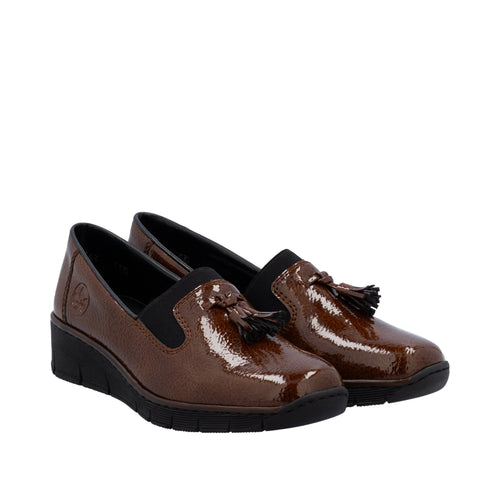 Rieker Womens Shoe 53751- 24 Brown