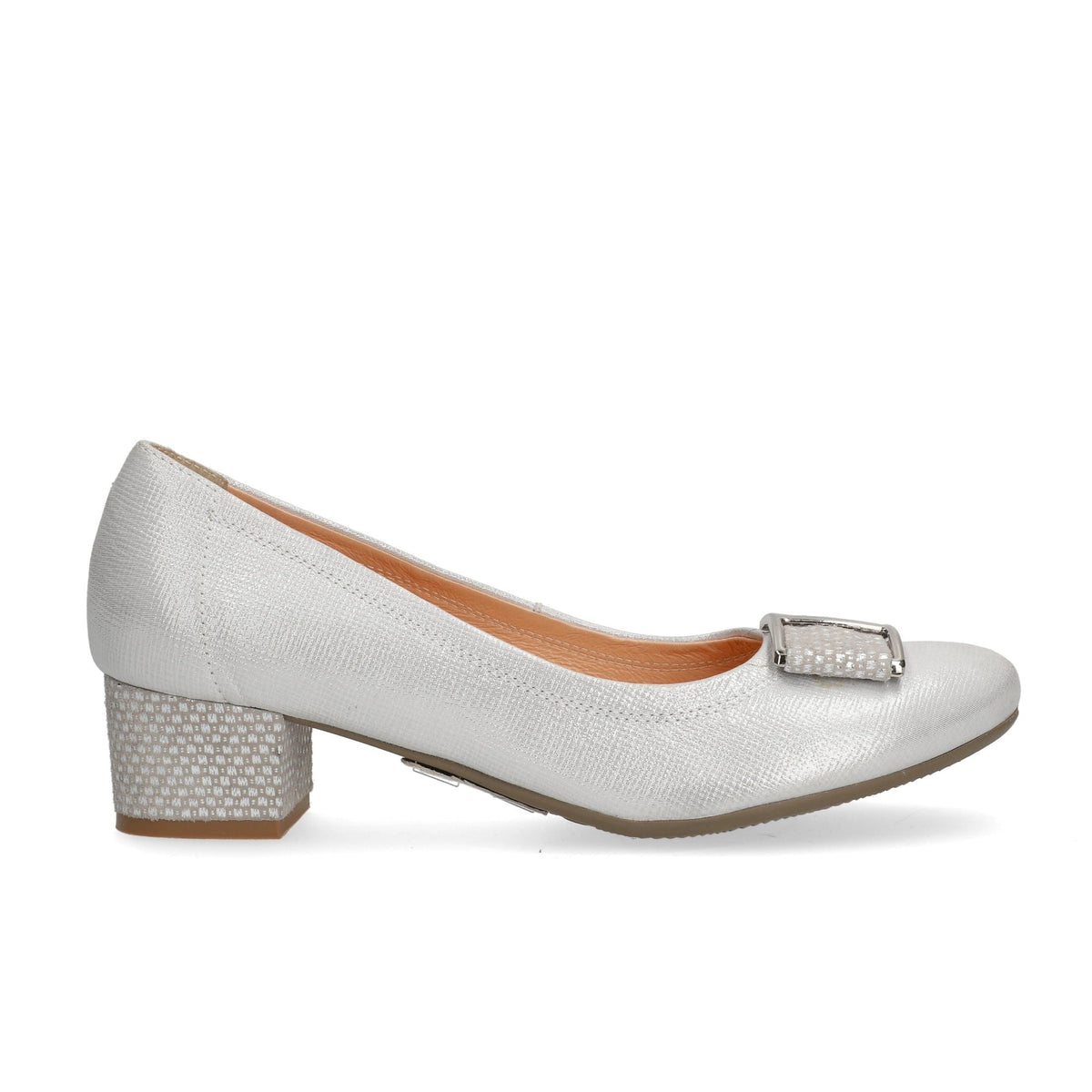 Bioeco Womens Shoe 5632 Silver Shimmer