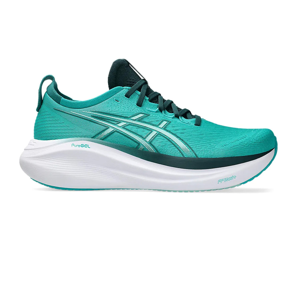 ASICS Gel-Nimbus 27 'Wave Teal Saxon Green' (2025)