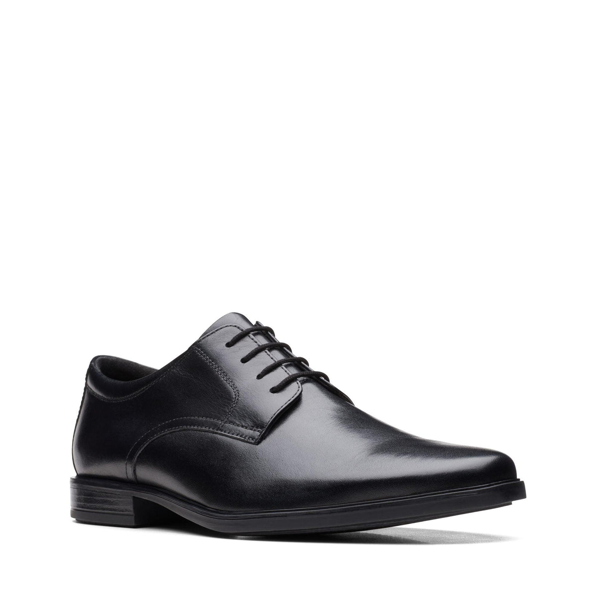 Clarks Mens Shoe Howard Walk Black