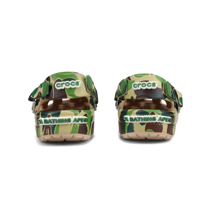 Crocs Classic Clog A Bathing Ape 'ABC Camo Green' (2025)
