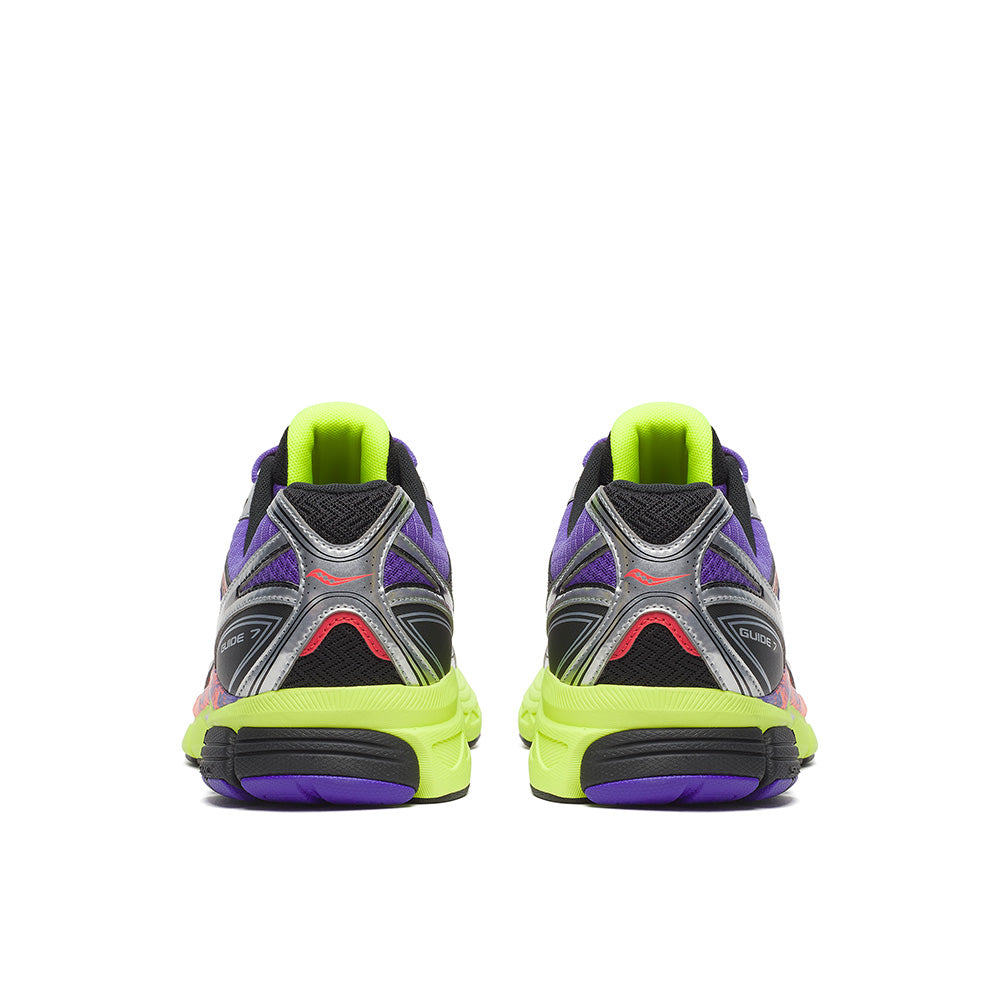 Saucony Progrid Guide 7 "Hi Octane" - Purple Citron