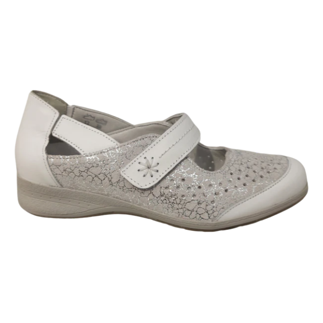 Suave Womens Shoe Mary Jane White