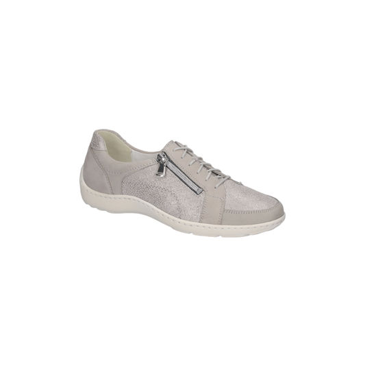 Waldlaufer Womens Wide Fitting Shoe 496042 Stein