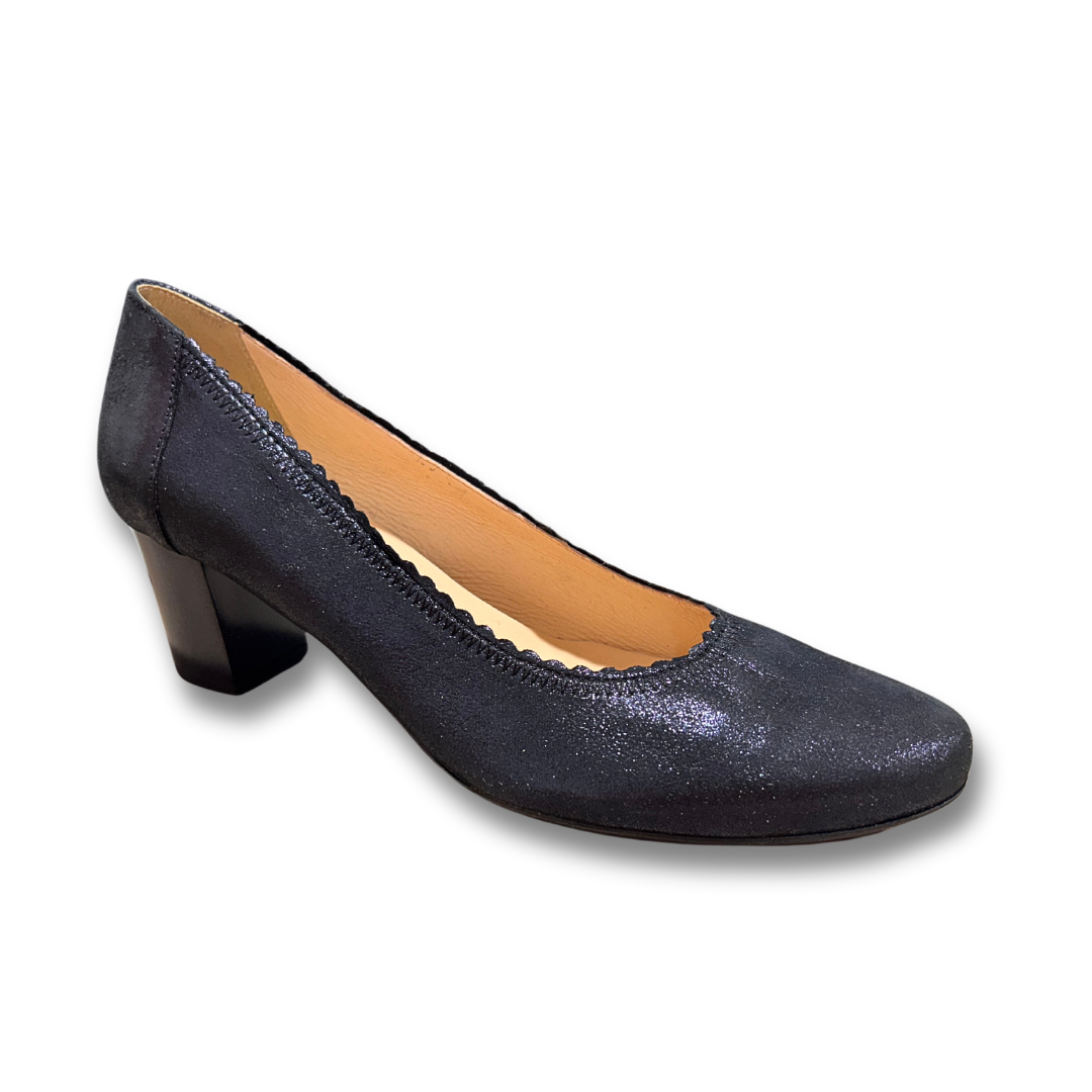 Bioeco Womens Shoe 5527 Navy Shimmer