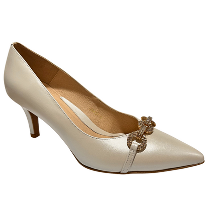 Emis Womens Shoe 8438 Ecru