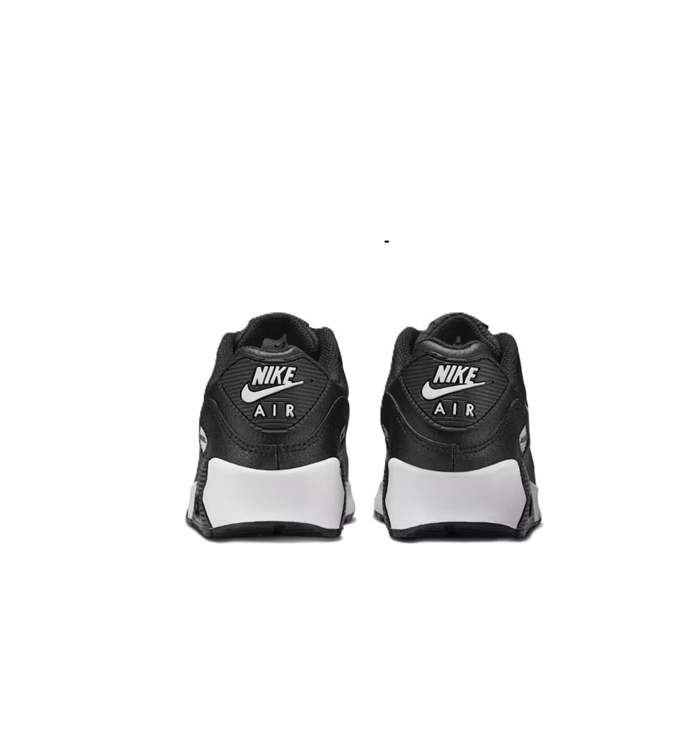 Big Kid's Nike Air Max 90 LTR Black/White-Black (CD6864 029)