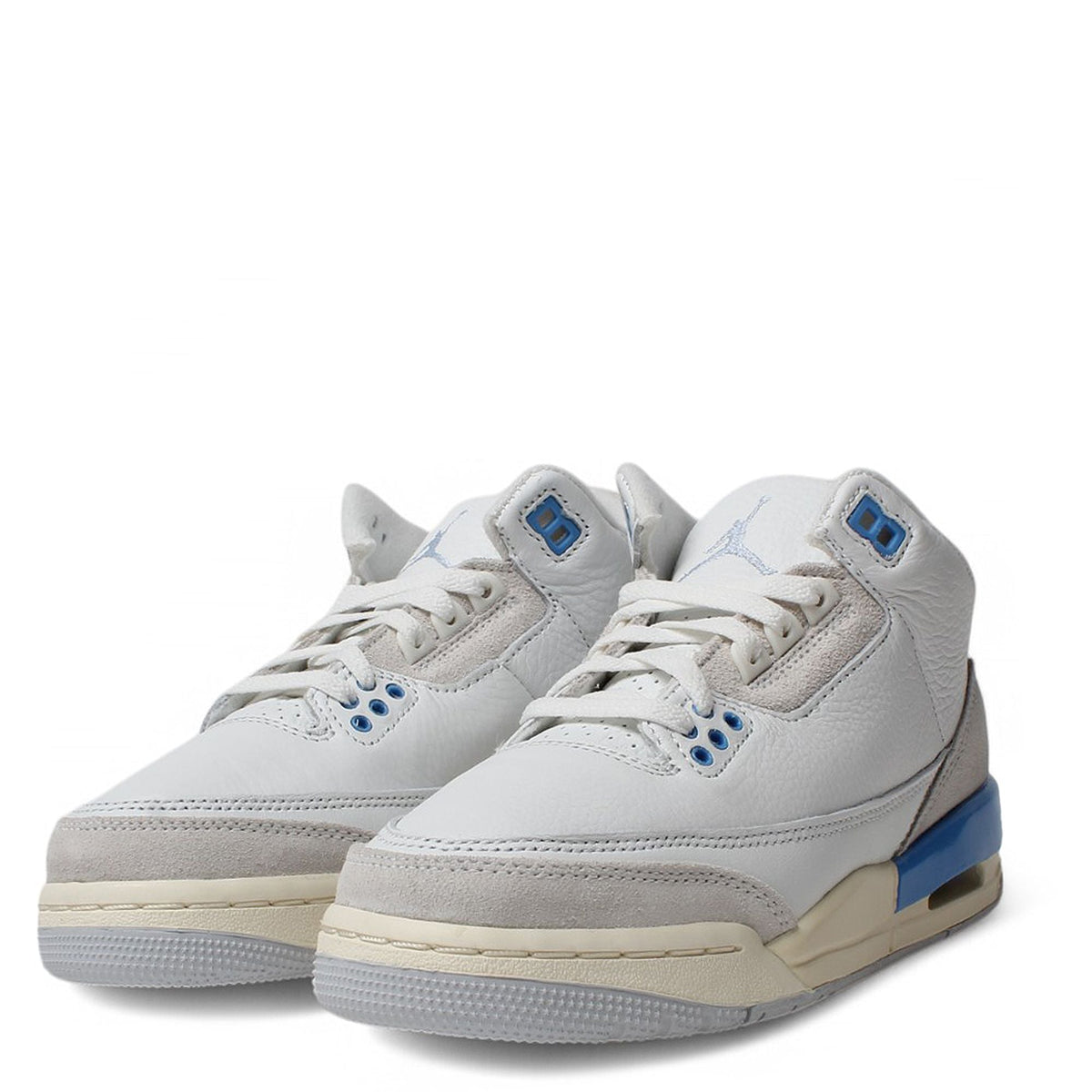 Big Kid's Jordan 3 Retro "Lucky Shorts" Smmt Wht/Hydrgn Bl (DM0967 101)