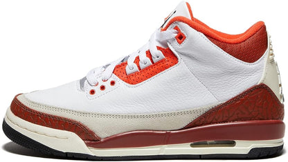 Big Kid's Jordan Retro 3 SE White/Black-Mars Stone (DV7028 108)