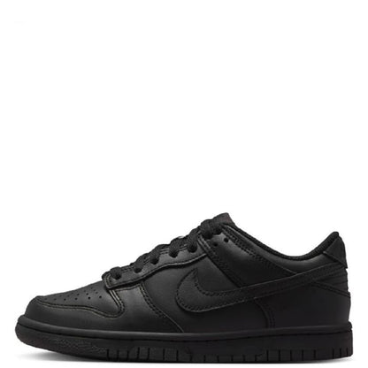 Big Kid's Nike Dunk Low Black/Black-Black (FB9109 009)