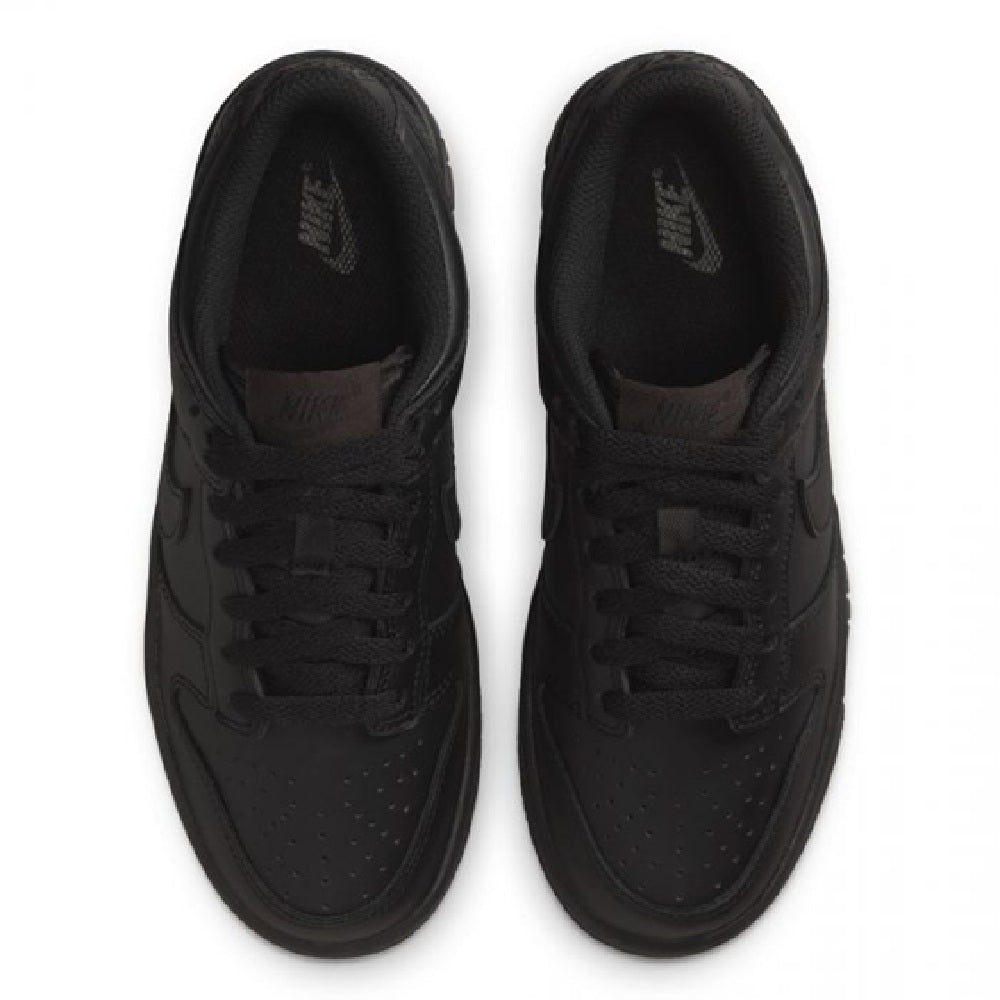Big Kid's Nike Dunk Low Black/Black-Black (FB9109 009)