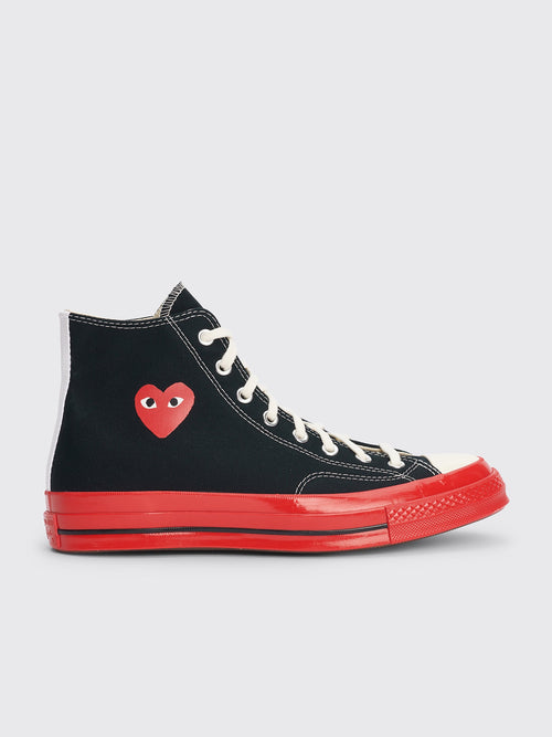 Comme des Garçons Play x Converse Chuck 70 Hi Black / Red