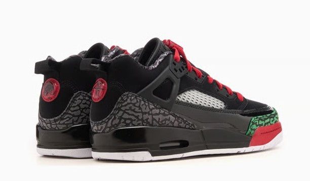 Big Kid's Jordan Spizike Low Black/Varsity Red (FQ3950 060)