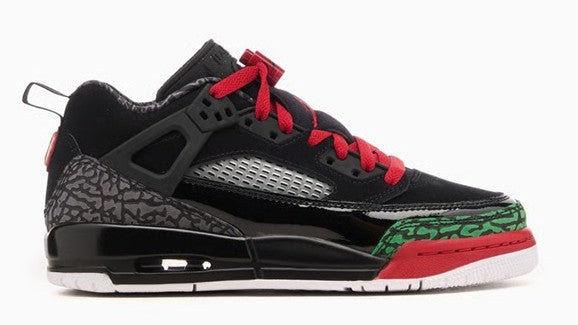 Big Kid's Jordan Spizike Low Black/Varsity Red (FQ3950 060)