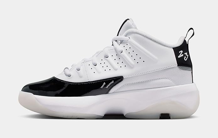 Big Kid's Jordan Max Aura 7 White/Black-Summit White (HQ2089 100)