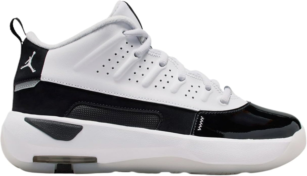 Big Kid's Jordan Max Aura 7 White/Black-Summit White (HQ2089 100)