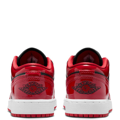 Big Kid's Jordan 1 Low SE Black/Varsity Red-White (HV4396 006)