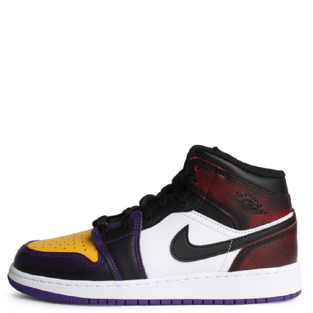 Big Kid's Jordan 1 Mid SE BG True Red/Black-White (IQ9700 611)