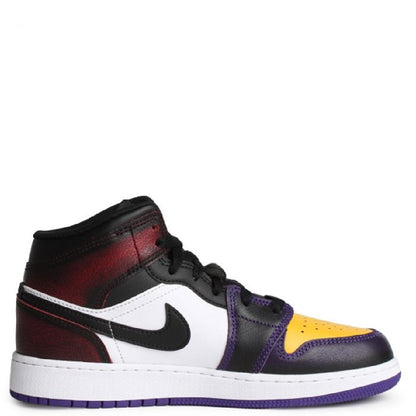 Big Kid's Jordan 1 Mid SE BG True Red/Black-White (IQ9700 611)