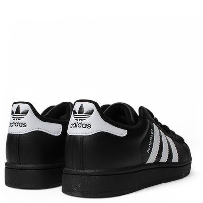 Big Kid's Adidas Superstar II J Black/White/Black (JH9977)