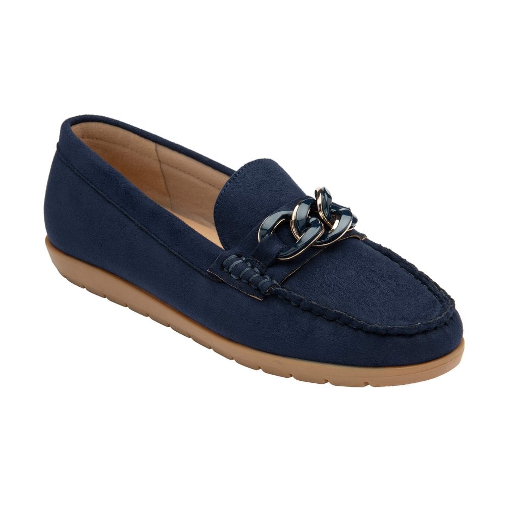 Lotus Womens Shoe Coma Navy