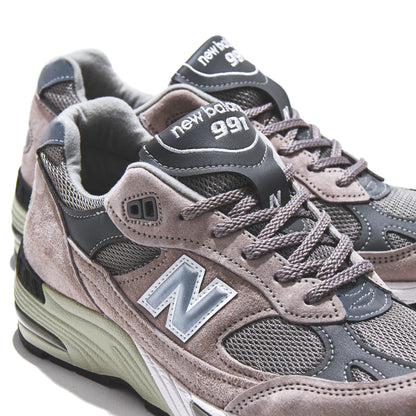 New Balance Men 991 Silver Grey Made In England M991GL