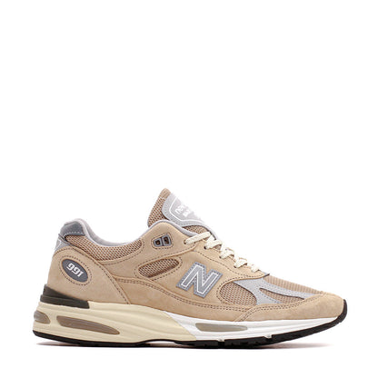 New Balance Unisex Made in UK 991v2 Cuban Sand U991BE2