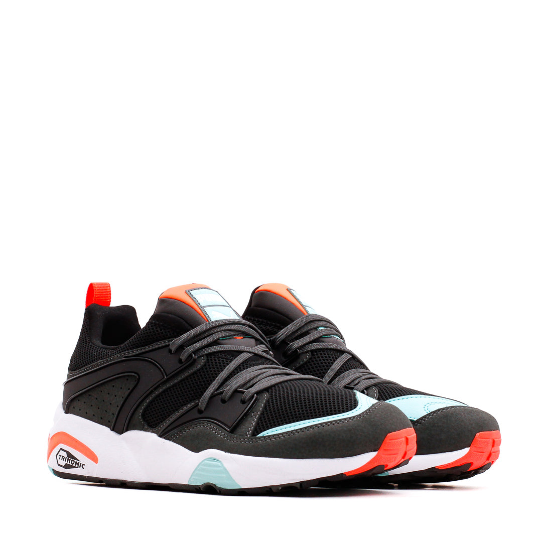 Puma Men Blaze of Glory Reverse Classics Black Gray Coral 383532-01