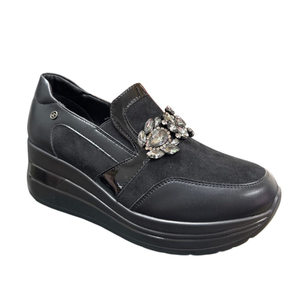 Zanni & Co Womens Shoe Serik Ink Diamonds