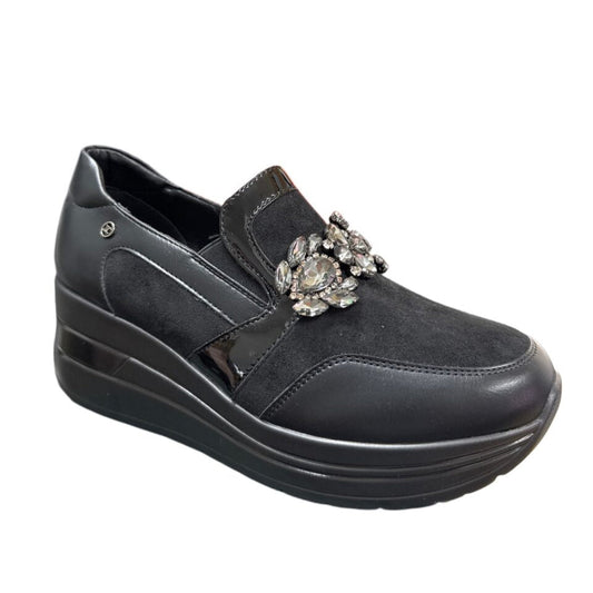 Zanni & Co Womens Shoe Serik Ink Diamonds