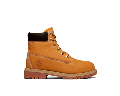 Big Kid's Timberland 6 In Premium Boot Wheat (TB112909 713)